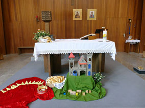 Patronatsfest in der St. Elisabeth Kirche in Merxhausen (© Karl-Franz Thiede)